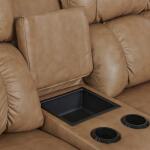 Pinnacle Power Wall Reclining Loveseat w/ Console Headrest & Lumbar - X39512 - Image 9