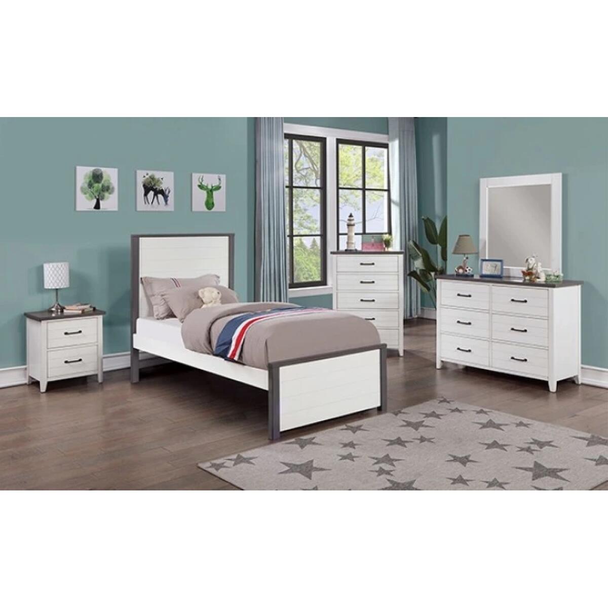Priam 4 Pc Twin Bedroom Set - Image 3