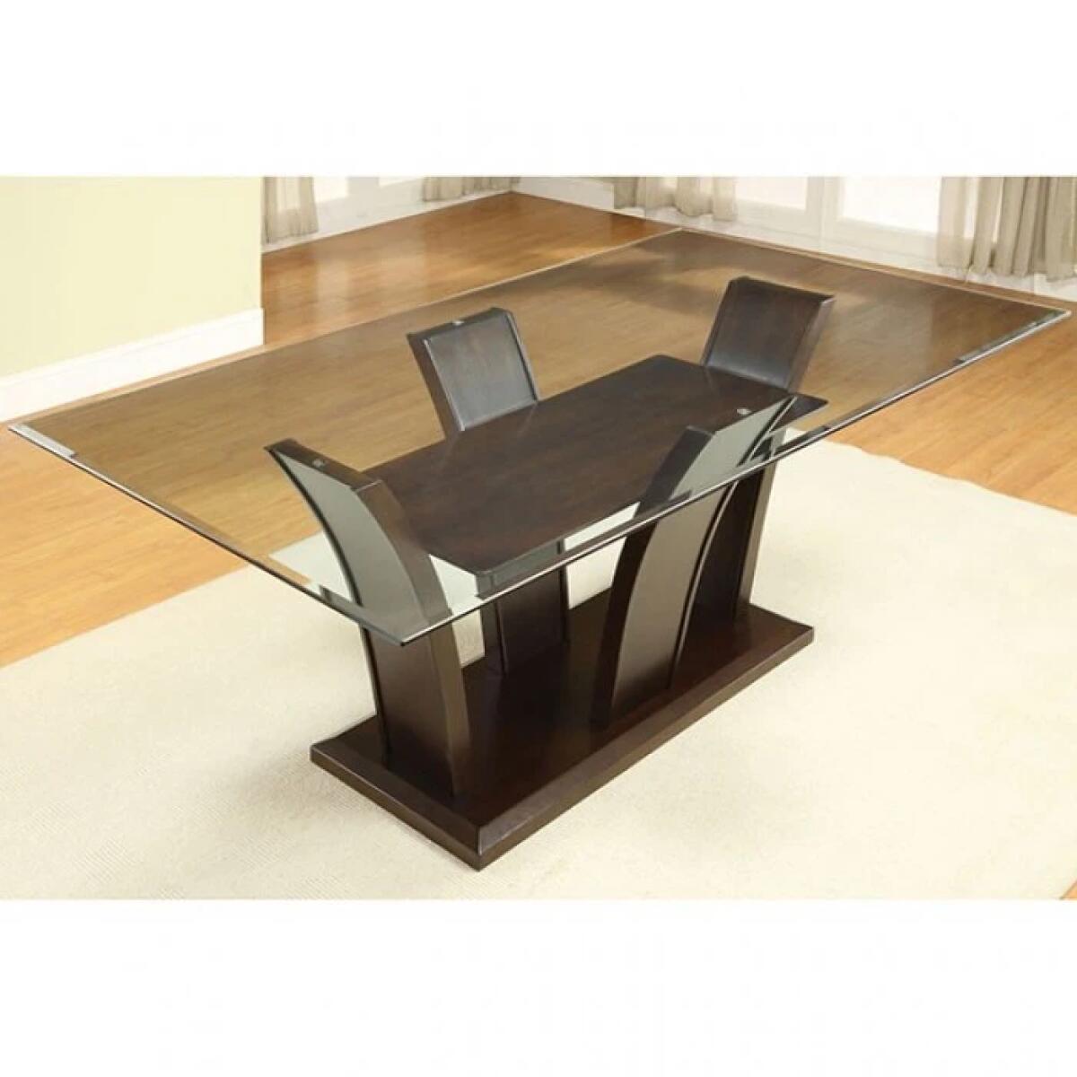 Manhattan 7 Pc Dining Table Set - Image 4