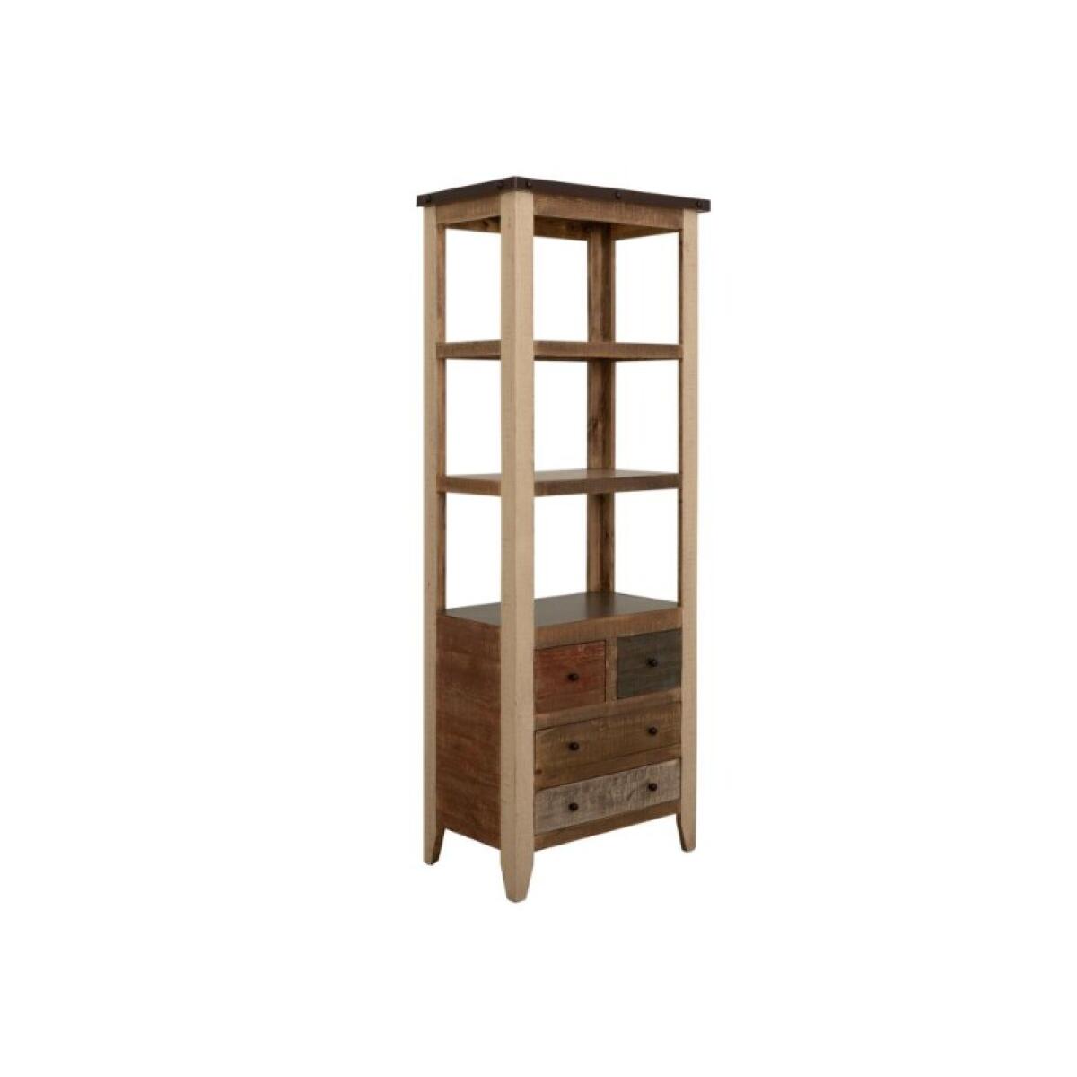 Antique 4 Drawer 3 Shelves Universal Pier - Image 2