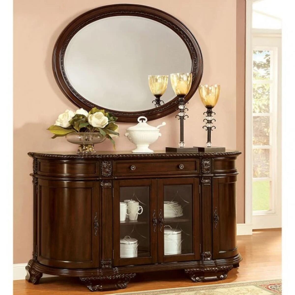 Bellagio 5 Pc Dining Table Set (Wooden Chairs) - Image 6