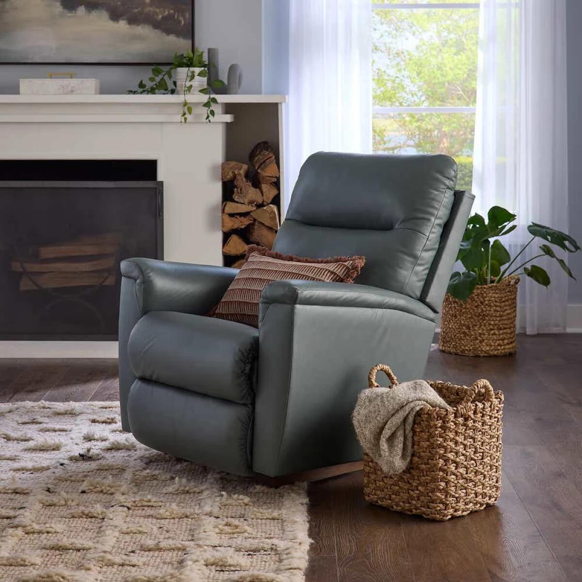 Norton Power Rocking Recliner w/ Headrest & Lumbar - 10X820 - Image 2