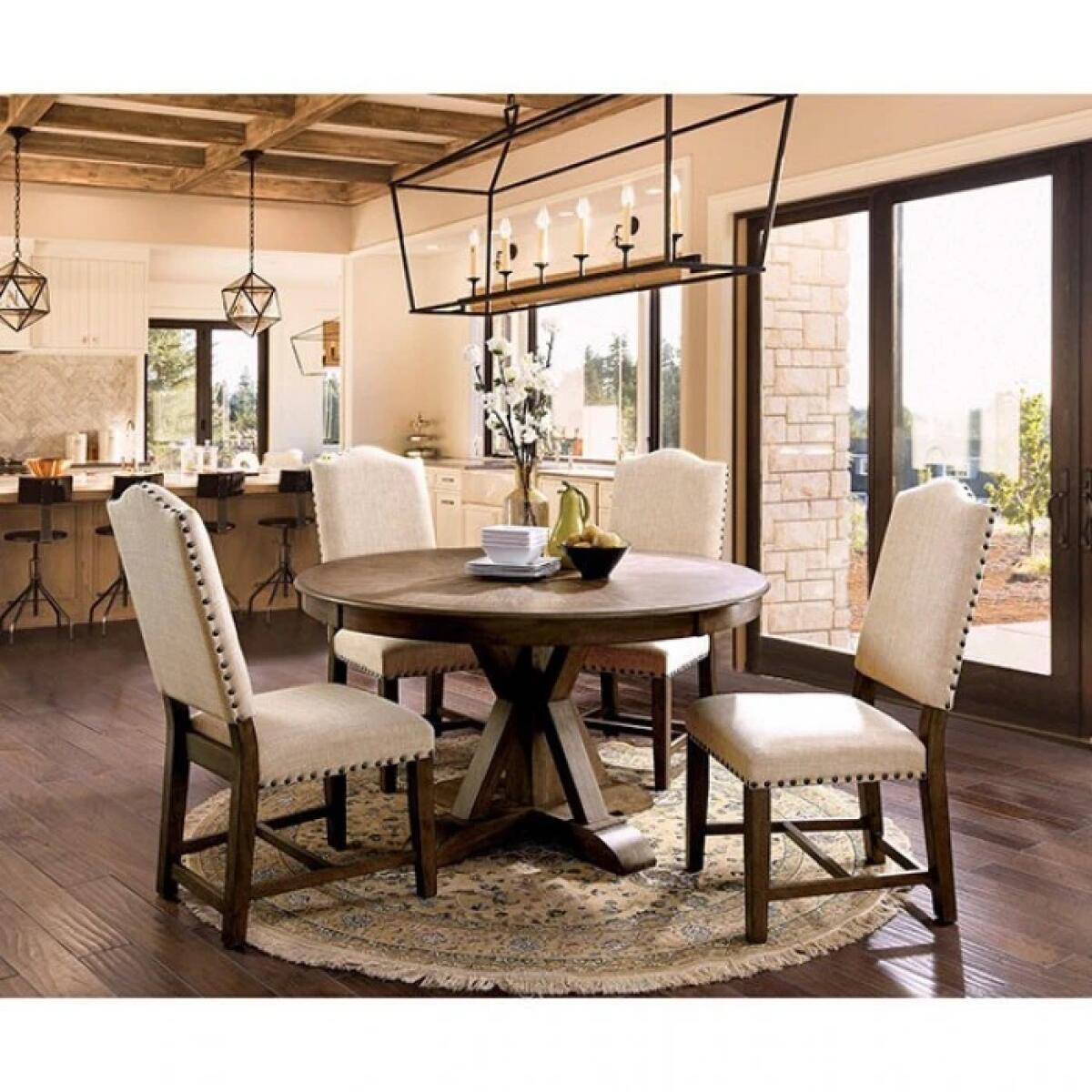 Julia 5 Pc Dining Table Set - Image 3