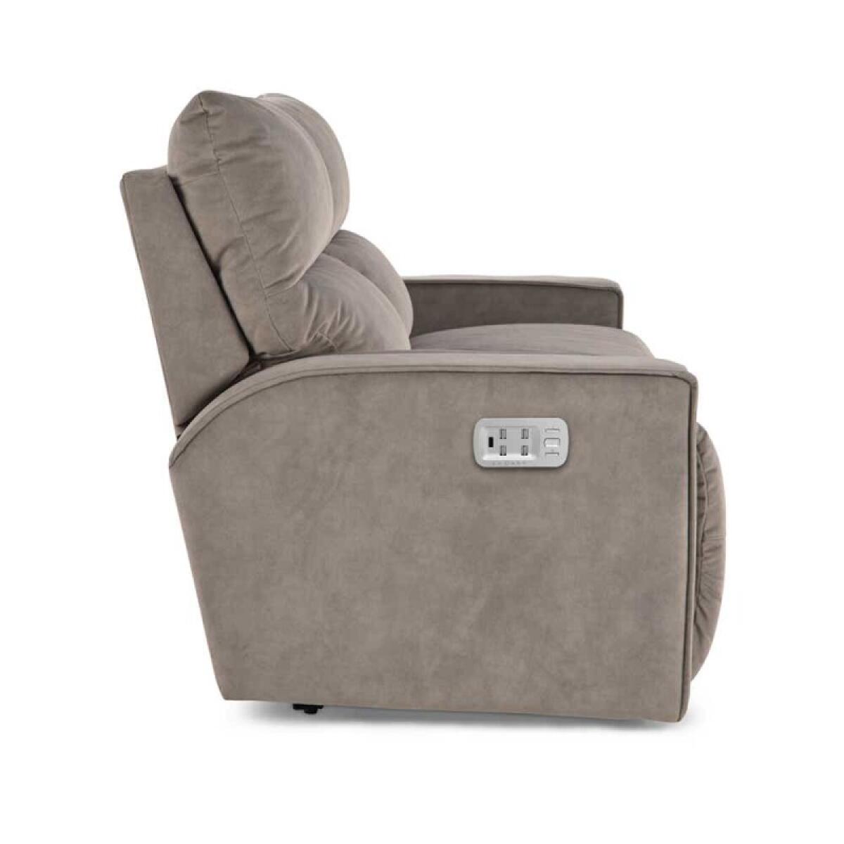 Maddox Power Reclining Sofa W/ Headrest & Lumbar - Image 10