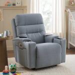 Neo Power Rocking Recliner w/ Headrest & Lumbar - 10X762 - Image 3