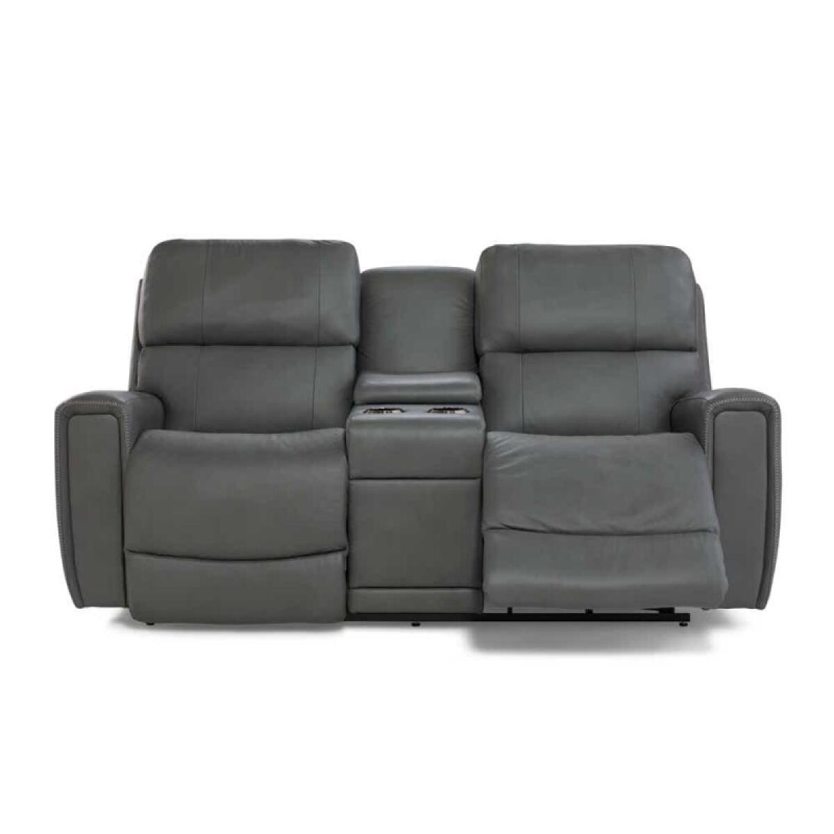 Apollo Power Reclining Loveseat W/ Console Headrest & Lumbar - Image 16