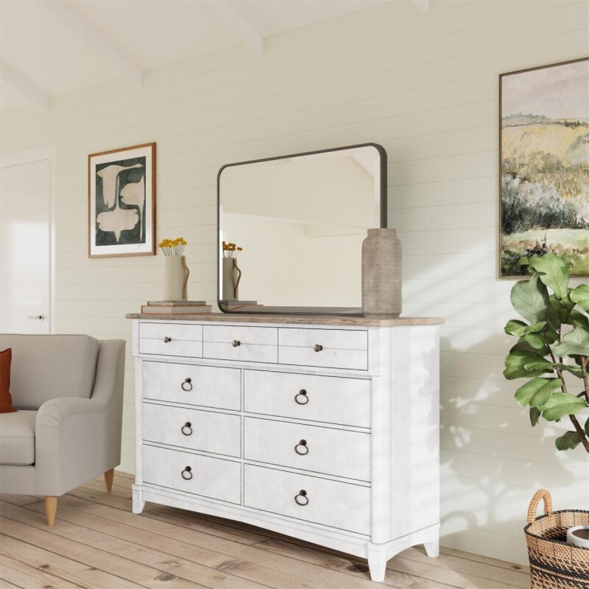 7e53c14d816d47390d854c6831ae584a Maddox Dresser Mirror - Image 1