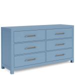 Rosalie 66" 6-Drawer Dresser-Blue - Image 7