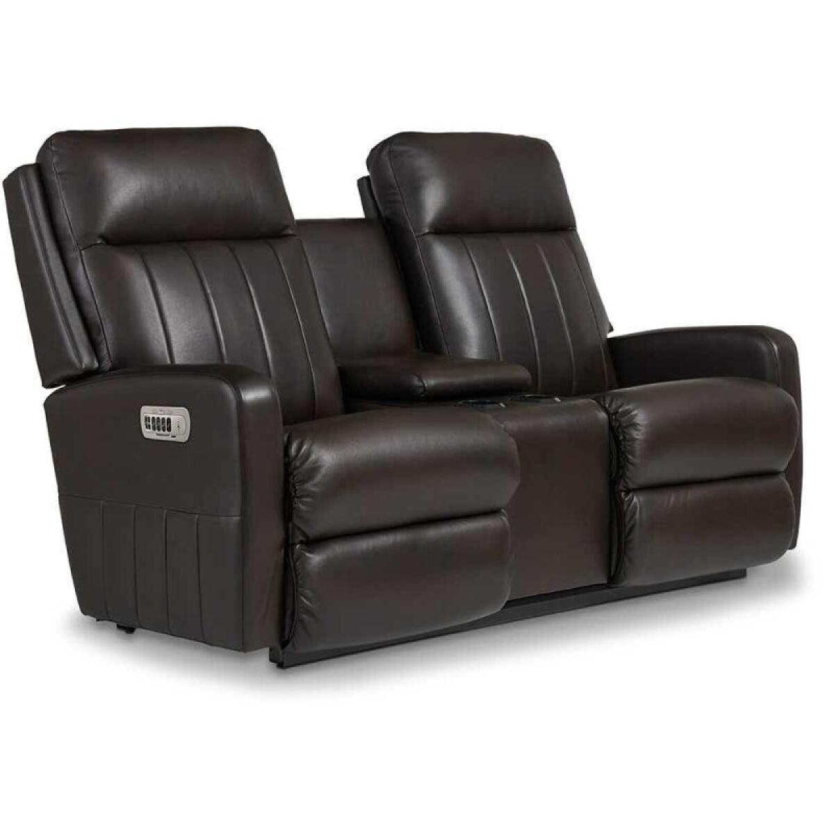 Finley Power Wall Reclining Loveseat w/ Console Headrest & Lumbar - X39747 - Image 5
