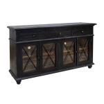 Vintage 3 Drawer 4 Doors 70" Console - Image 3
