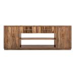Balam 2 Drawer & 2 Door TV Stand, 80" for Fireplace