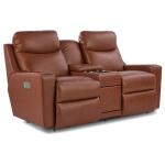 Emmons Power Reclining Loveseat w/ Headrest, Lumbar & Console - X49781 - Image 4