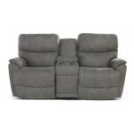 Trouper Power Reclining Loveseat w/ Headrest & Console - U49724 - Image 4