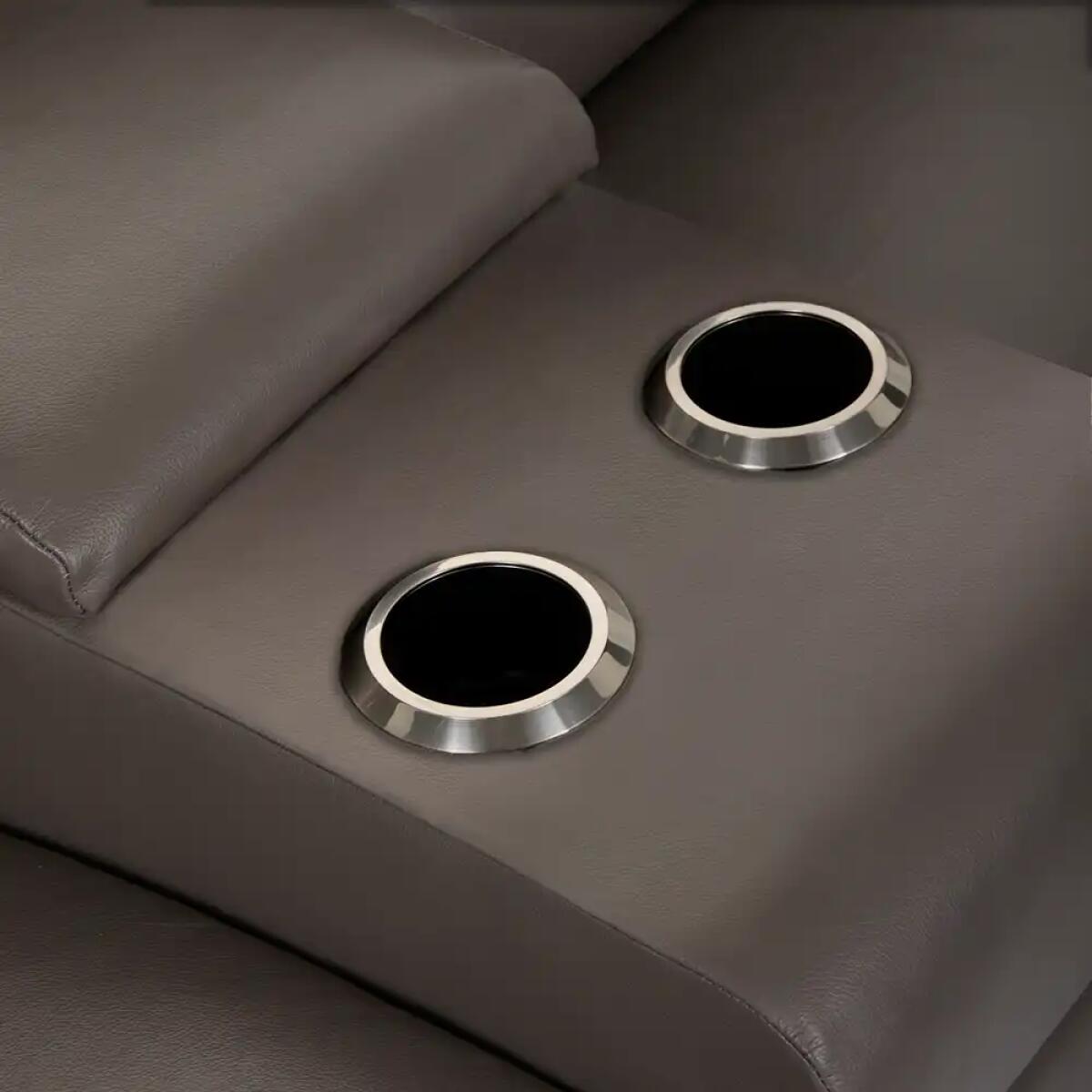 Cade Power Reclining Loveseat w/ Headrest & Console - U49803 - Image 11
