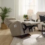 Finley Power Rocking Recliner w/ Headrest & Lumbar - 10X747 - Image 9