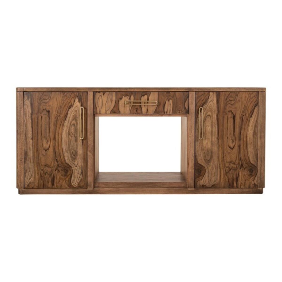 Balam 1 Drawer & 2 Door, TV Stand for Fireplace - Image 2
