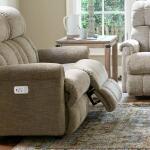 Pinnacle Power Reclining Loveseat w/ Headrest - 32U512 - Image 3