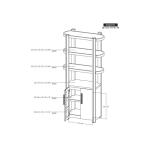 Balam 2 Door, 3 Shelf Pier - Image 11