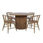 Auden 48" Pedestal Dining Table - Image 9