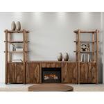 Balam 1 Drawer & 2 Door, TV Stand for Fireplace - Image 8