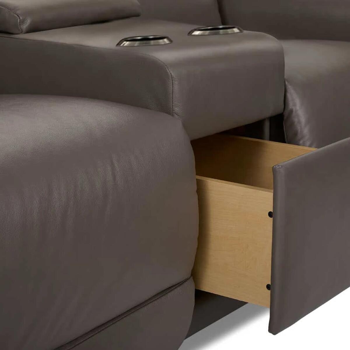 Cade Reclining Loveseat w/ Console - 449803 - Image 11