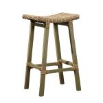 Country Woven Kubu Bar Stool
