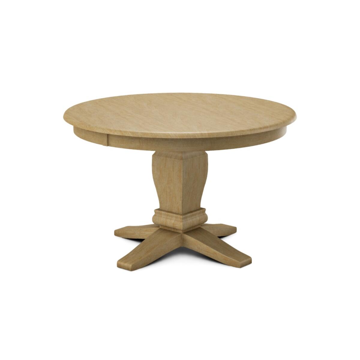 Build Your Own Pedestal Table w/ 48" Round Tabletop w/Half Bullnose Edge - Image 8