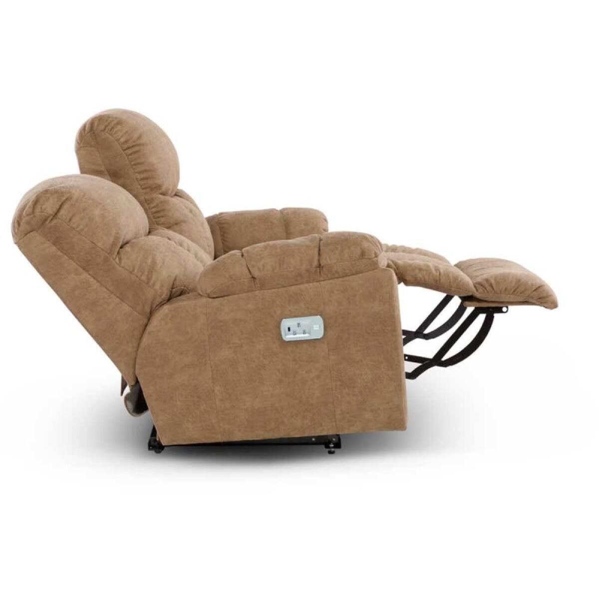 Morrison Power Reclining Loveseat w/ Headrest & Lumbar - X48766 - Image 9