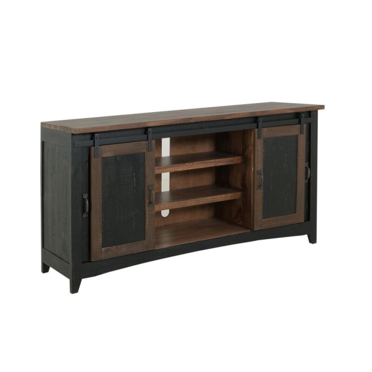 Pueblo 2 Sliding Doors, 2 Mesh Doors TV-Stand - Image 4