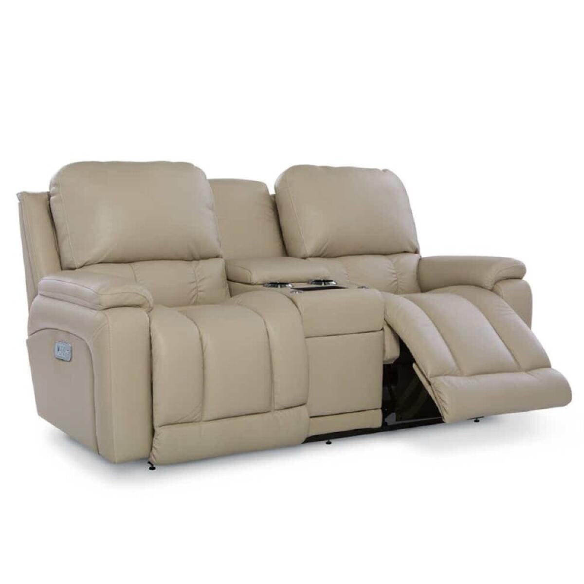 Greyson Power Reclining Loveseat w/ Headrest, Lumbar & Console - X49530 - Image 5