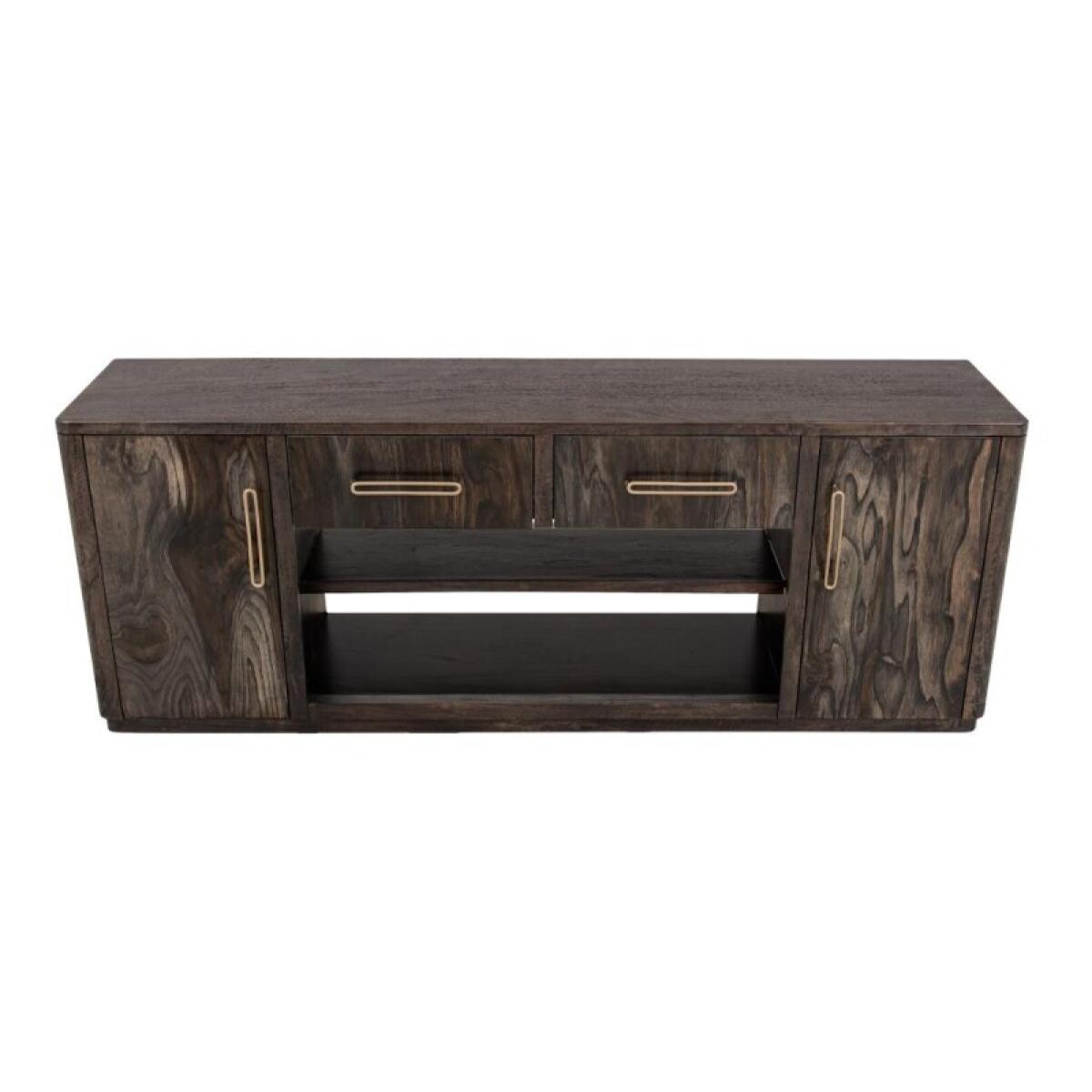 Balam 2 Drawer & 2 Door TV Stand, 80" for Fireplace - Image 4