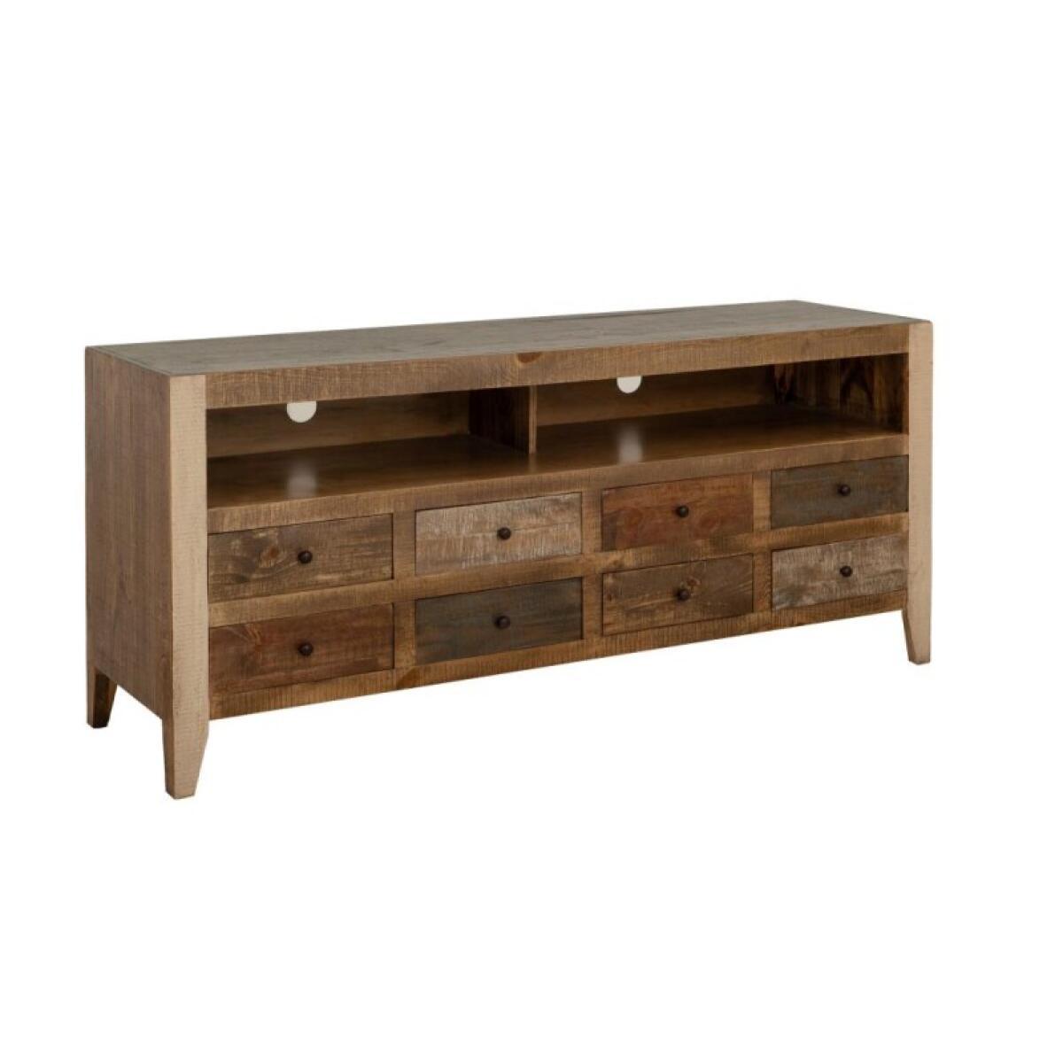 Antique 8 Drawer TV-Stand - Image 4