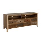 Antique 8 Drawer TV-Stand - Image 4