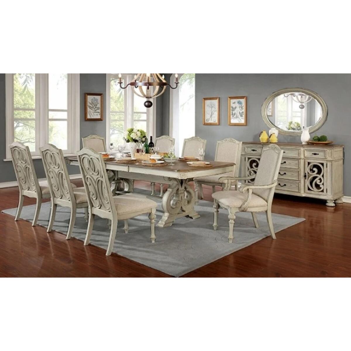 Arcadia 9 Pc Dining Table Set - Image 3