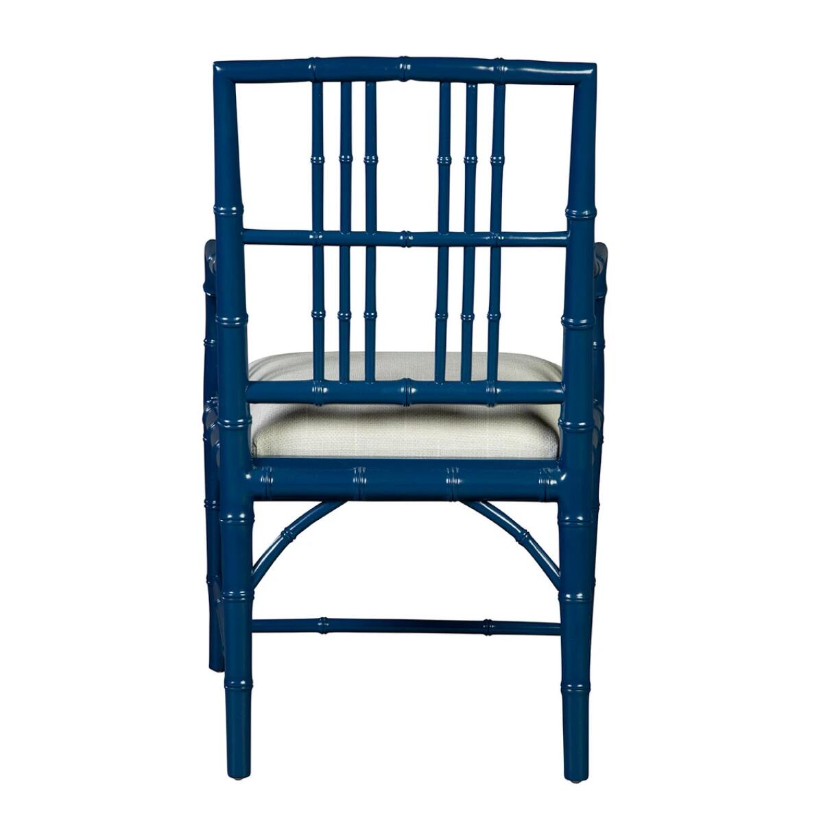 Blue Riley Arm Chair - Image 3