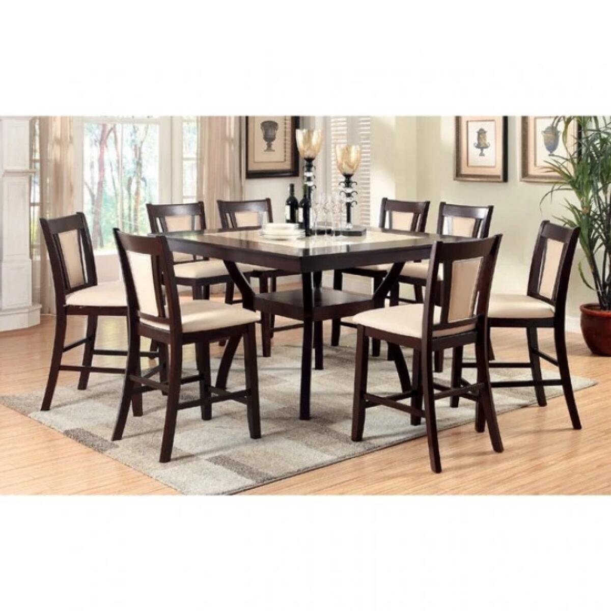 Brent 7 Pc Counter Ht Table Set - Image 3