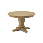 Build Your Own Pedestal Table w/ 48" Round Tabletop w/Half Bullnose Edge