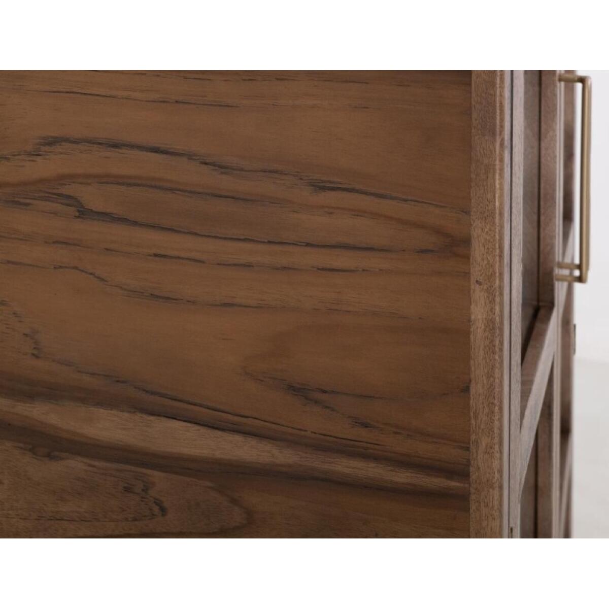 Balam 2 Drawer & 2 Glass Doors, Cabinet - Image 13