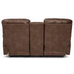 James Power Reclining Loveseat w/ Headrest, Lumbar & Console - X49521 - Image 9