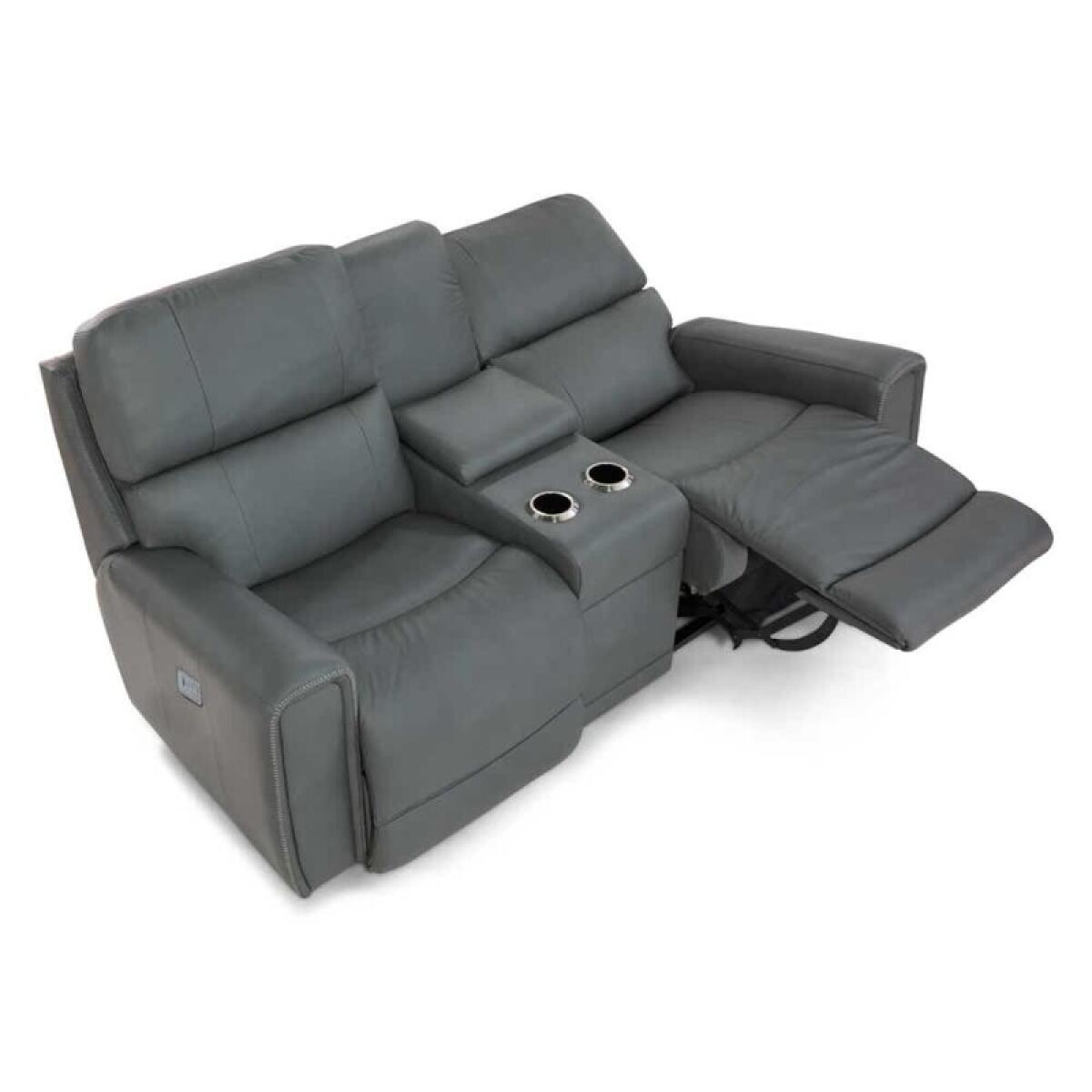 Apollo Power Reclining Loveseat W/ Console Headrest & Lumbar - Image 12