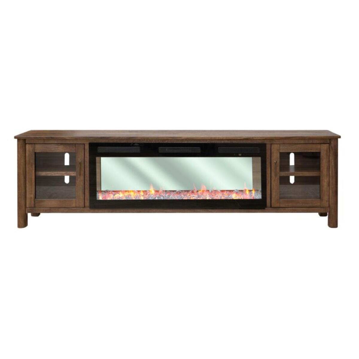 Olimpia 2 Door Fireplace TV Stand - Image 2