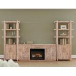 Balam 1 Drawer & 2 Door, TV Stand for Fireplace - Image 6