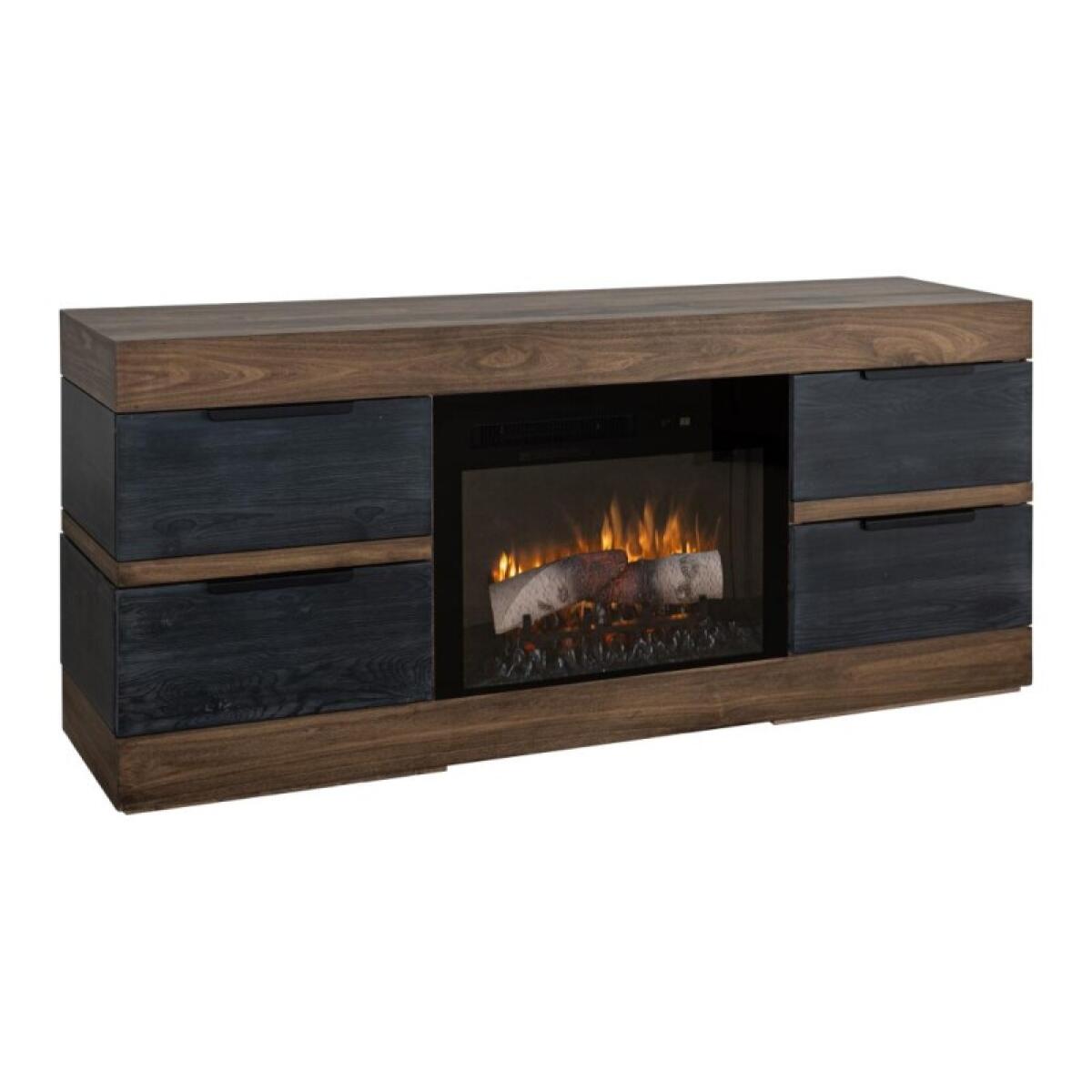 Tuxedo 4 Drawer Fireplace TV Stand 70" - Image 2