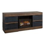 Tuxedo 4 Drawer Fireplace TV Stand 70"