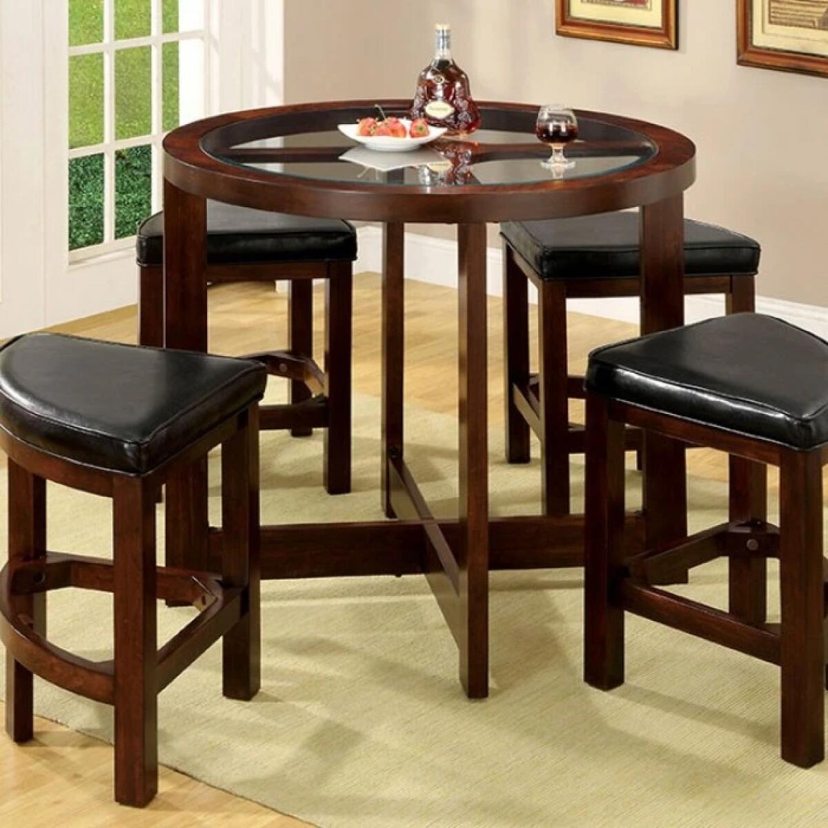 Crystal Cove 5 Pc. Counter Ht. Table Set - Image 2