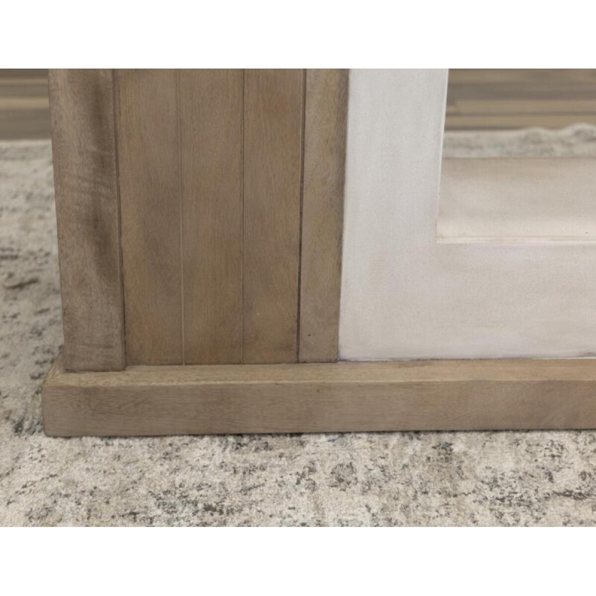 Natural Parota Fireplace Console - Image 6