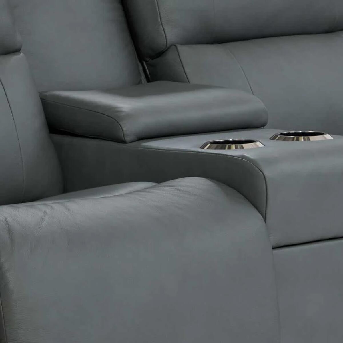 Apollo Reclining Loveseat w/ Console - 449757 - Image 14