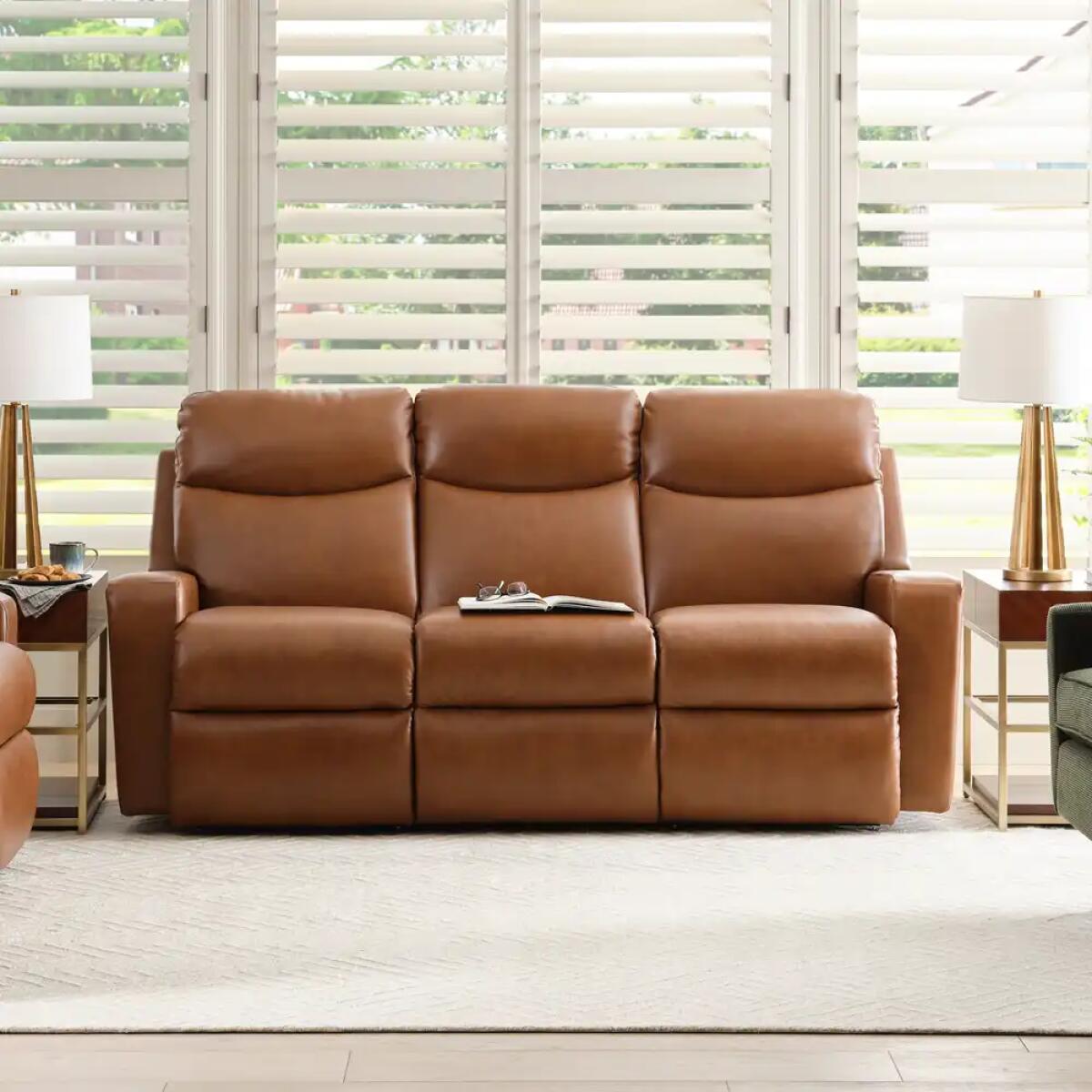 Emmons Power Reclining Sofa w/ Headrest - U44781 - Image 3