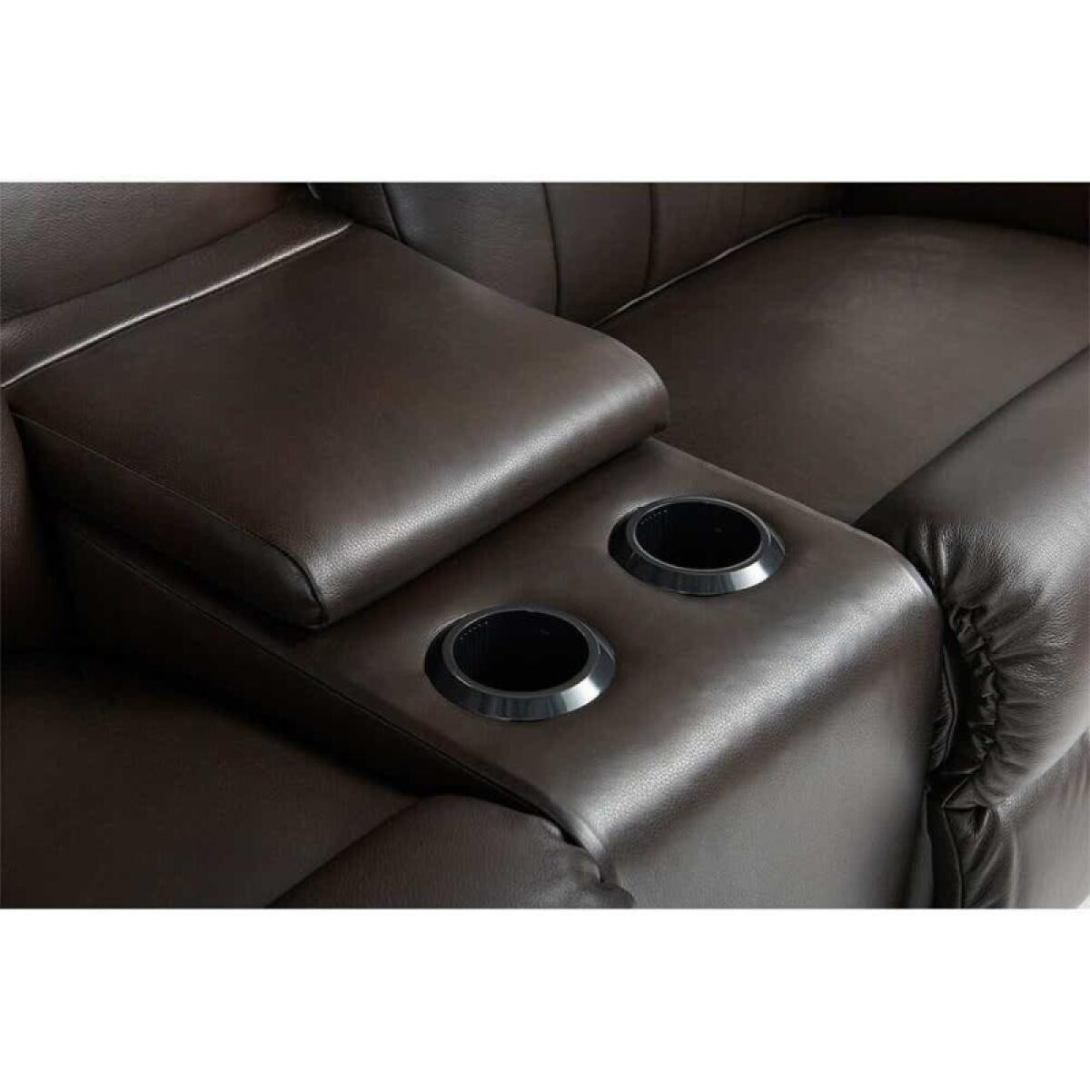 Finley Power Wall Reclining Loveseat w/ Console Headrest & Lumbar - X39747 - Image 8