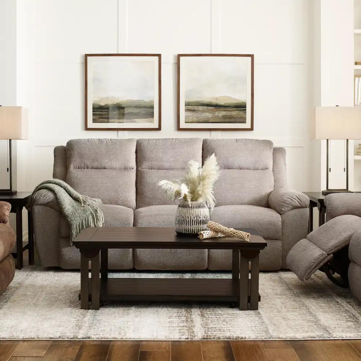 Joel Power Reclining Sofa w/ Headrest - U44761 - Image 3